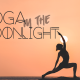 yoga in the moonlight