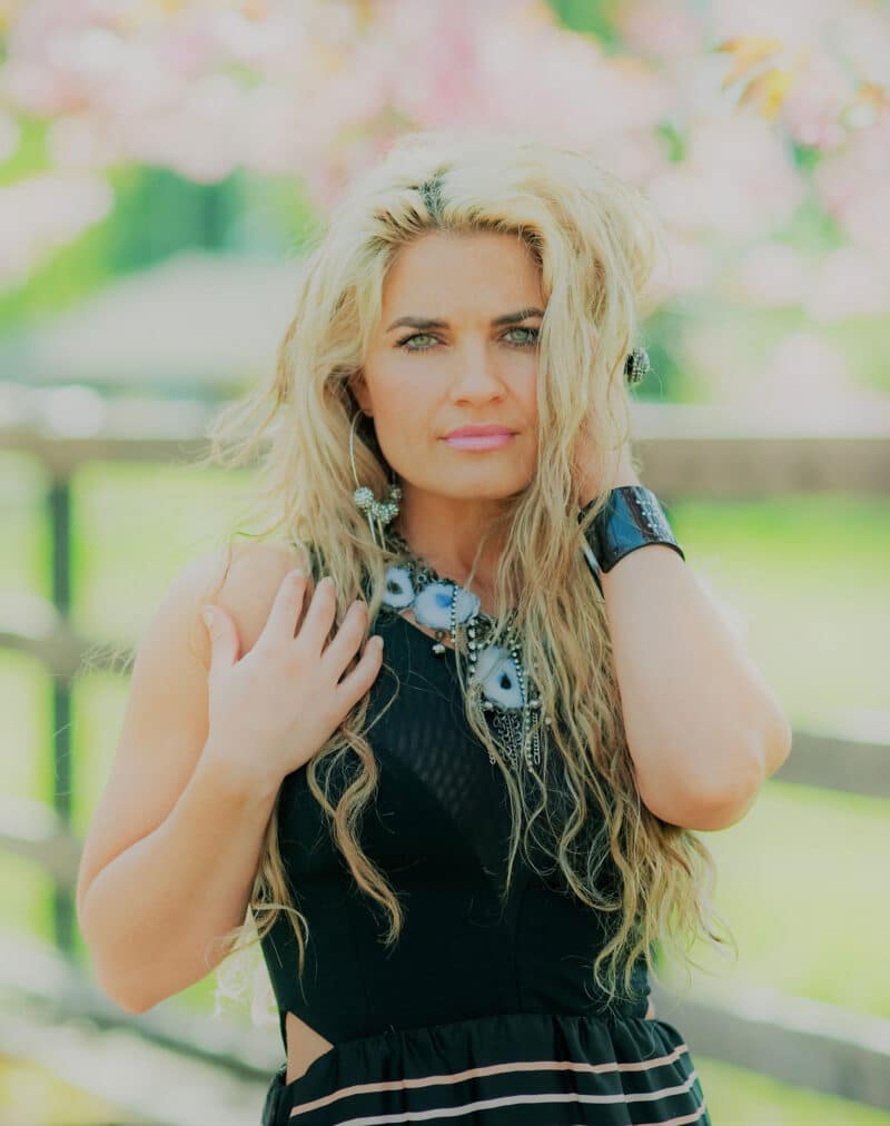 This image is of Michelle Thielen, a somatics yoga and somatics therapy expert.