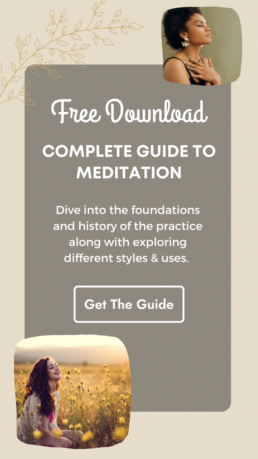 Meditation Ebook Ad