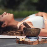 A yoga teacher focuses on her four yoga sutras to find balance and peace during her practice.