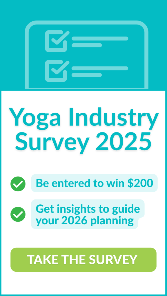 yoga industry survey  2025