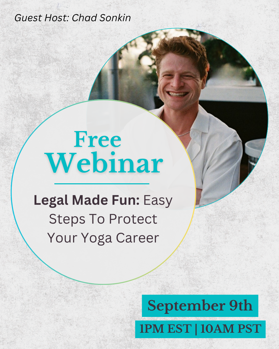 Free Webinar: Legal Made Fun: Easy Steps To Protect Your Yoga Career