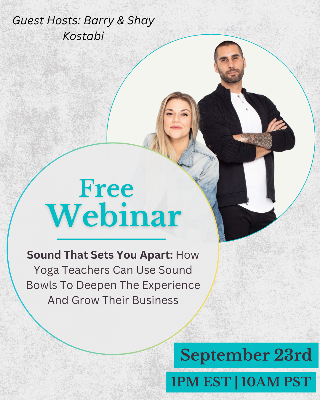 Free webinar: Sound That Sets You Apart: How Yoga Teachers Can Use Sound Bowls To Deepen The Experience And Grow Their Business